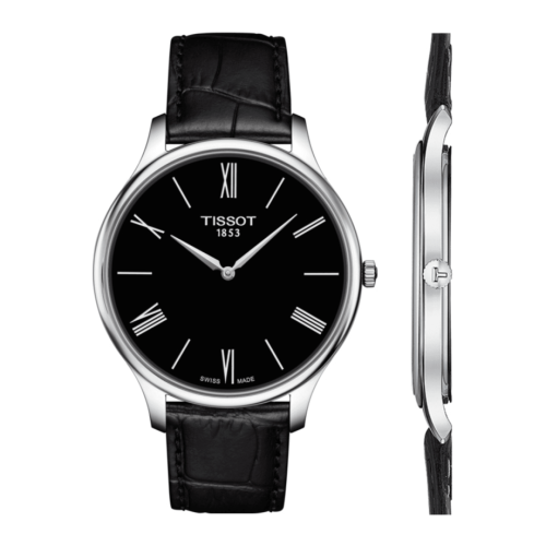 Tissot Tradition 5.5 Stainless Steel / Black / Strap